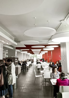 Interior image from Ristomil restaurant