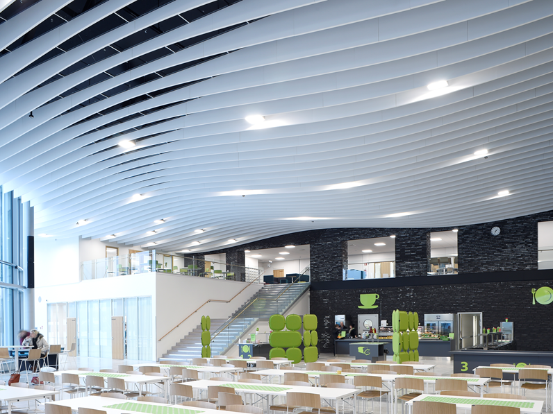 Freehaning panels and baffles Acoustic solutions Ecophon