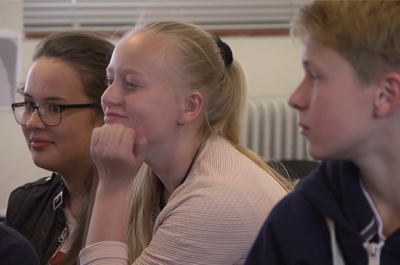 Student's in classroom