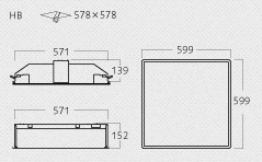 Dimensões para Indigo LED