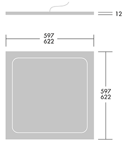 Dimensões para luminárias Omega Pro