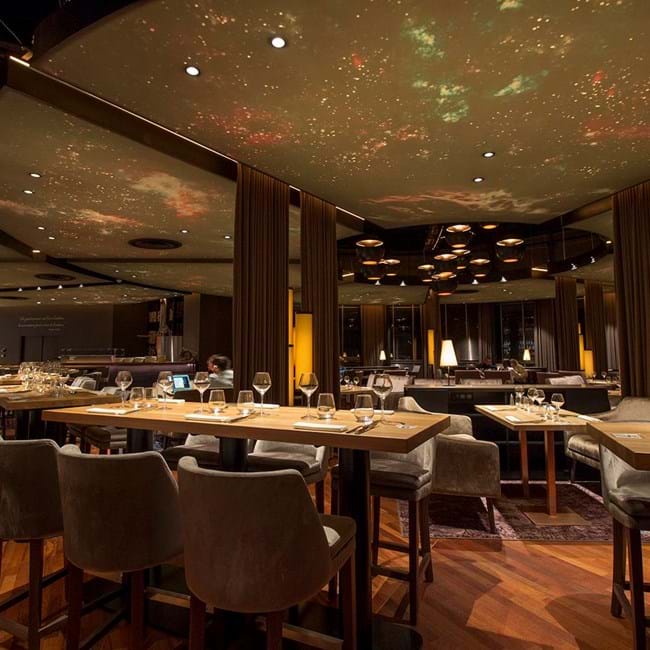 Cosmo Inside Cosmo restaurant