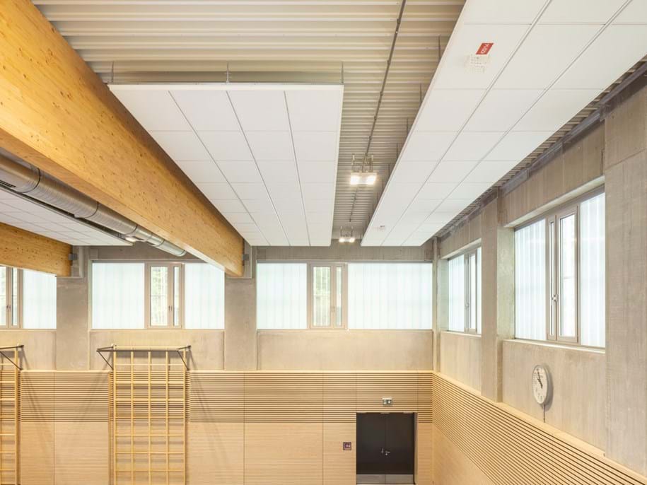 Schönberg sports hall | Projects | Ecophon