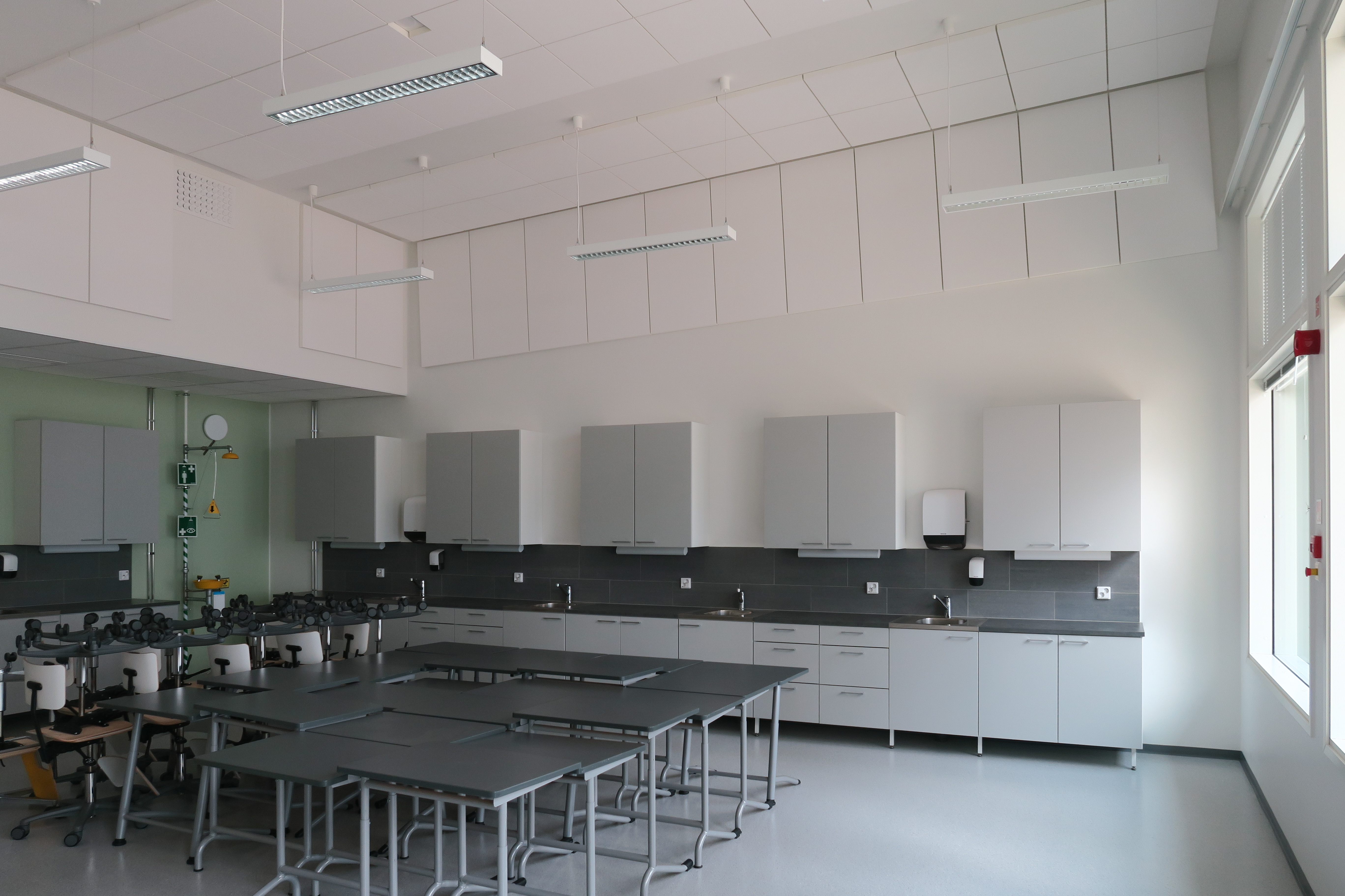 Luokkahuone Sinervän koulussa