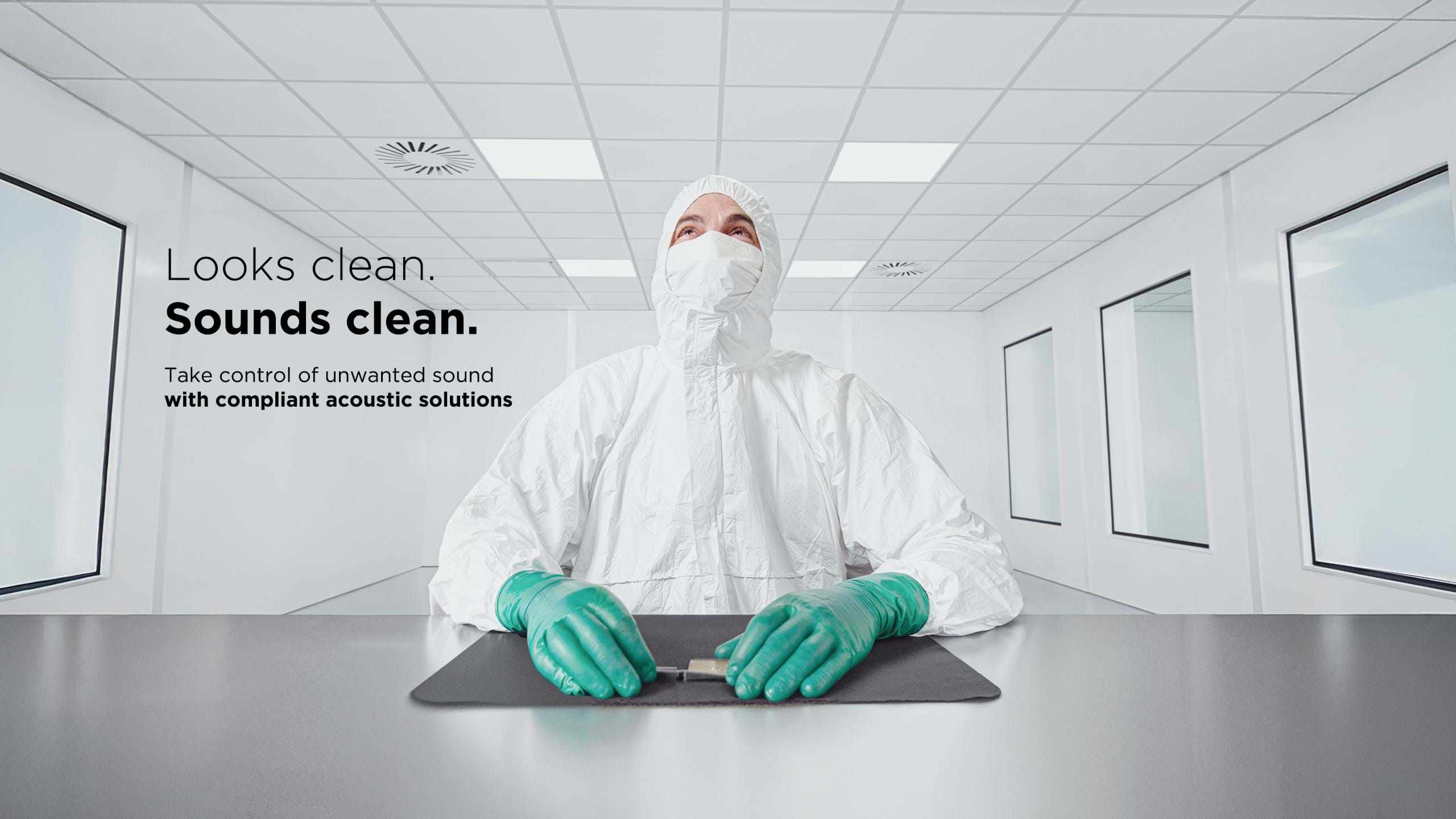 Cleanroom Human Clean environments | Segment | Ecophon