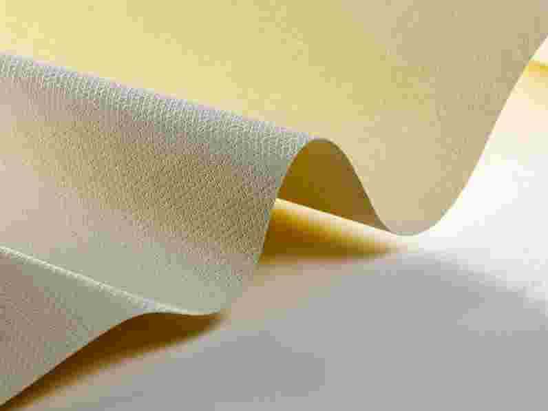 Close-up of acoustic stretch fabric