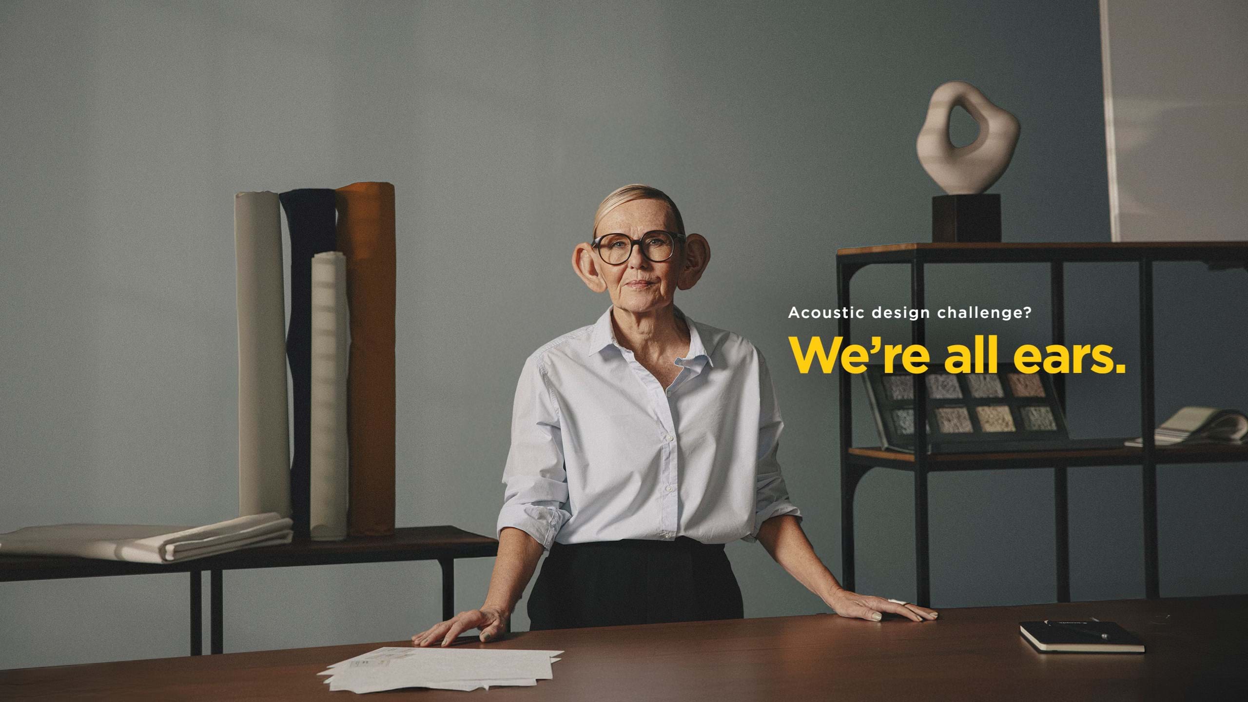 We're all ears | Campaign | Ecophon